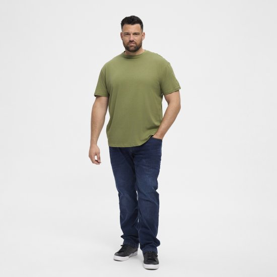 North Latitude T-Shirt O-Neck Olive Green TALL - TALL T-shirts - 