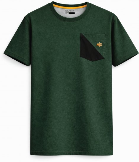 Motley Denim Milan T-shirt Verde racing - T-shirts - T-shirts Homem Tamanhos Grandes