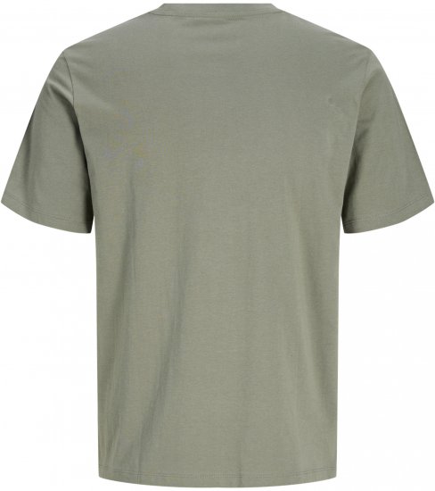 Jack & Jones Kevin T-Shirt Cinzenta - T-shirts - T-shirts Homem Tamanhos Grandes