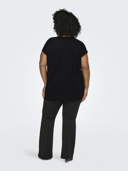 Only Carmakoma Flake Top Black - Tops - 