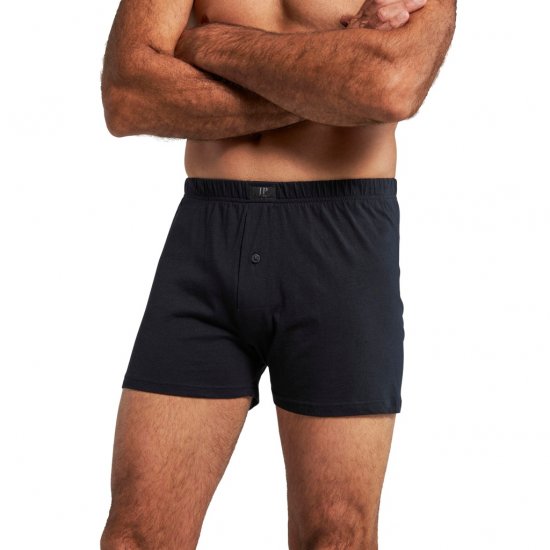 JP1880 Boxers OEKO-TEX Soft Stretch Black - Roupa Interior & natação - Roupa interior Homem Tamanhos Grandes