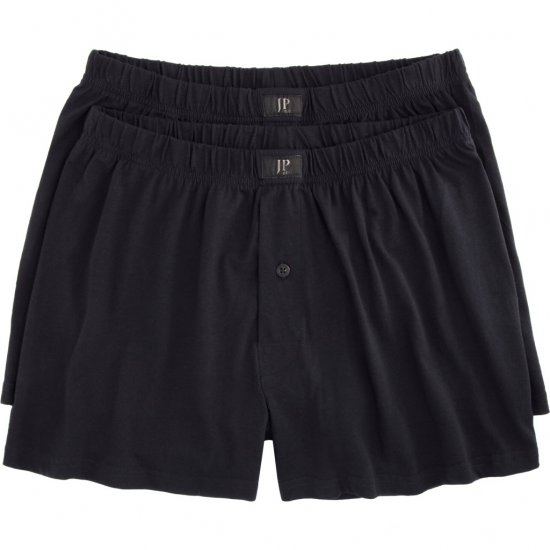 JP1880 Boxers OEKO-TEX Soft Stretch Black - Roupa Interior & natação - Roupa interior Homem Tamanhos Grandes