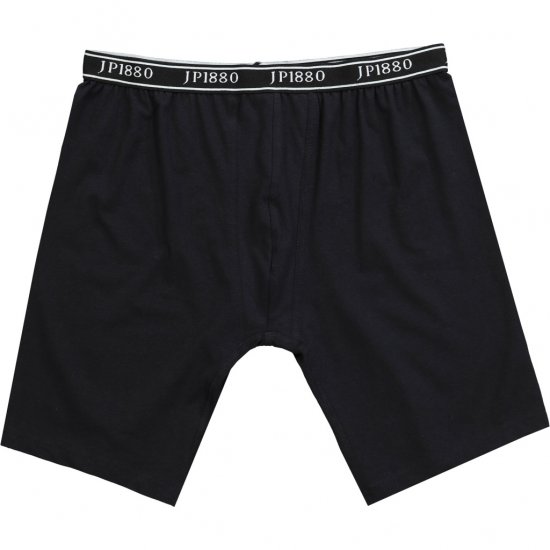 JP1880 Boxers Flexnamic OEKO-TEX Long Black - Roupa Interior & natação - Roupa interior Homem Tamanhos Grandes
