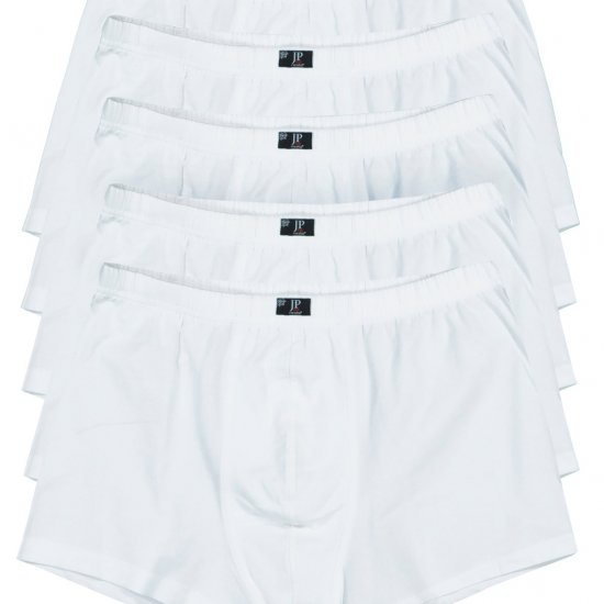 JP1880 Boxershorts OEKO-TEX 5-Pack White - Roupa Interior & natação - Roupa interior Homem Tamanhos Grandes