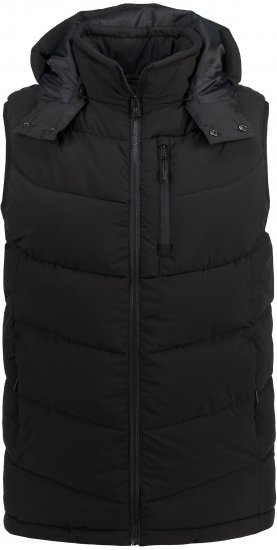 JP1880 Quilted Gilet DownTouch Padding Black - Casacos - Casacos Homem Tamanhos Grandes