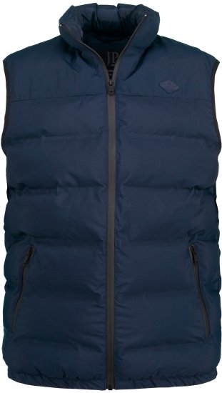 JP1880 Quilted Gilet Stand-up Collar Navy - Casacos - Casacos Homem Tamanhos Grandes
