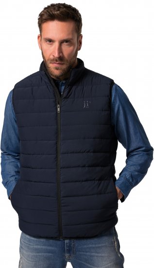 JP1880 Quilted Vest Techno Down Padding Navy - Casacos - Casacos Homem Tamanhos Grandes