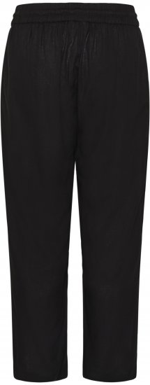 Kaffe Curve Mille Wide Pants Black Deep - Calças de tecido - 