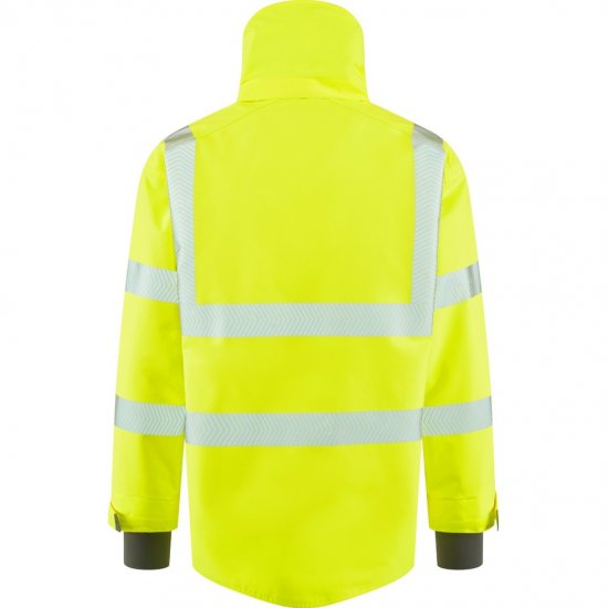 Leo Dartmoor Ecoviz 15K Performance+ Breathable Bomber Jacket Hi-Vis Yellow - Roupa de trabalho - Roupa de Trabalho Tamanho Grande Homem