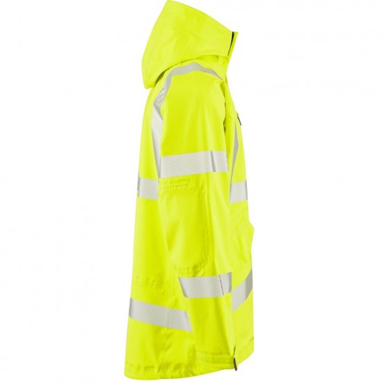 Leo Marisco LTEC 20K High Performance Breathable Waterproof Hi-Vis Yellow - Roupa de trabalho - Roupa de Trabalho Tamanho Grande Homem