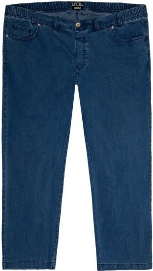 Lavecchia 0801 Jeans Comfort Fit with Stretch Waist Blue - Jeans & calças - Jeans & Calças Tamanhos Grandes Homem