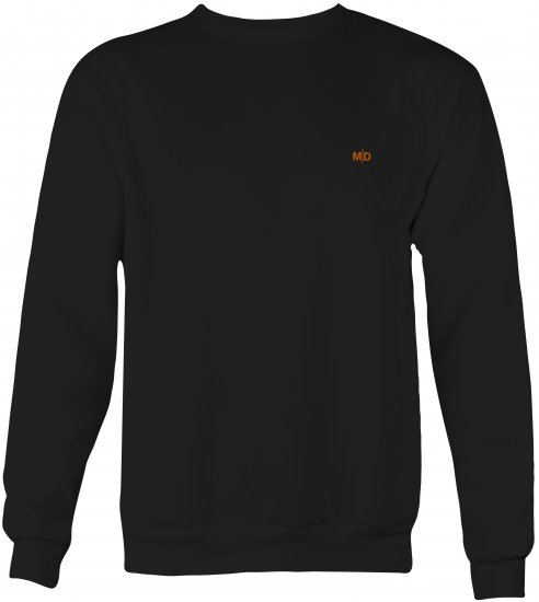 Motley Denim Oslo Sweatshirt Black - Sweatshirts & hoodies - Sweatshirt & Camisolas com Capuz tamanhos grandes
