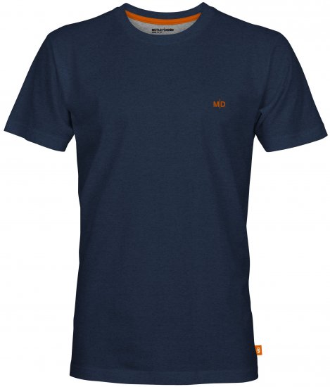 Motley Denim Stockholm T-shirt Dark Indigo - T-shirts - T-shirts Homem Tamanhos Grandes