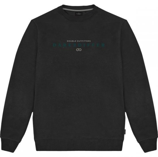 Double Outfitters MTOP-1151 Sweatshirt Preto - Sweatshirts & hoodies - Sweatshirt & Camisolas com Capuz tamanhos grandes