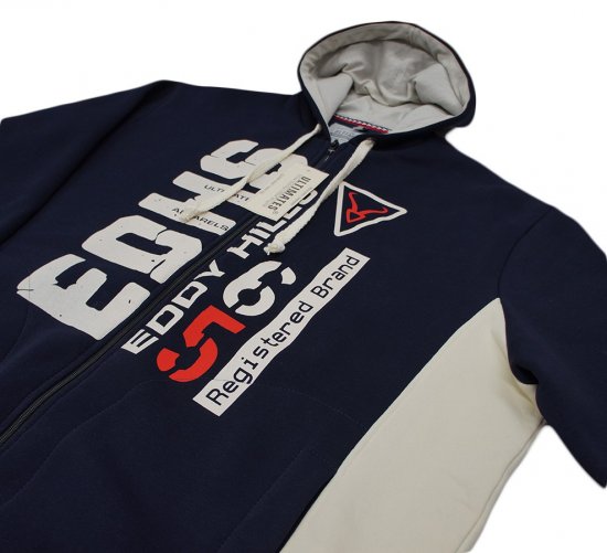 EDDY HILLS EDHS Hoodie Navy - Sweatshirts & hoodies - Sweatshirt & Camisolas com Capuz tamanhos grandes