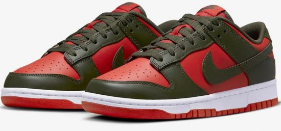 Nike Dunk Low Red Sneakers - Calçado de homem 40-52 - 