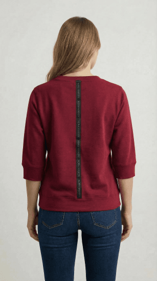 Nora Mikken GELINA Sweater Burgundy - ROUPA PARA MULHER XS-XXL - 