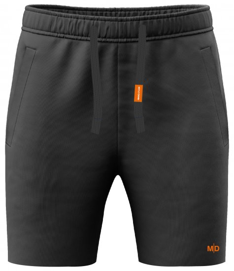 Motley Denim Paris Sweatshorts Charcoal - Calças & calções de fato de treino - Calças de Fato de Treino Tamanhos Grandes 