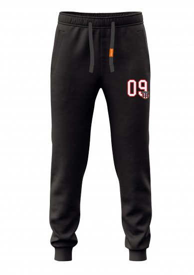 Motley Denim Perth Sweatpants Black - Calças & calções de fato de treino - Calças de Fato de Treino Tamanhos Grandes 