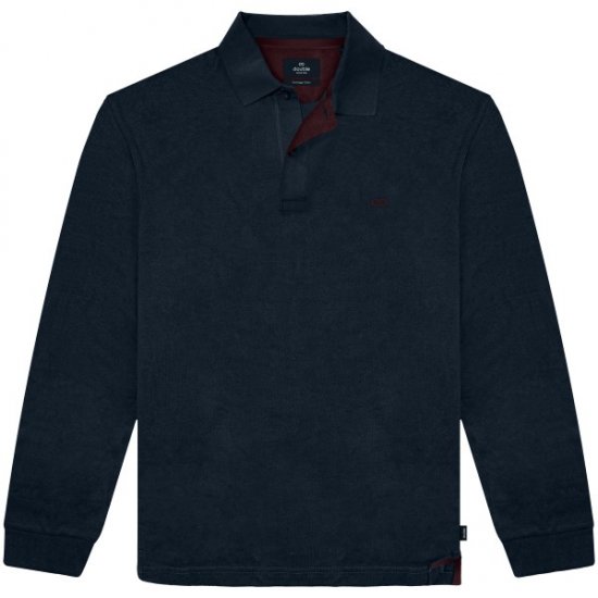 Double Outfitters PS-3097 Polo Shirt Embroidered Navy - Pólos - Pólos Tamanhos Grandes Homem