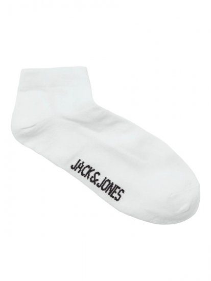 Jack & Jones Louis Meias Branco pack de 3 - Roupa Interior & natação - Roupa interior Homem Tamanhos Grandes