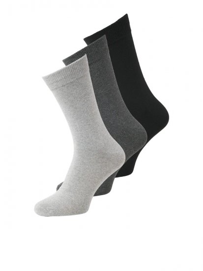 Jack & Jones Ordinary Meias Preto pack de 3 - Roupa Interior & natação - Roupa interior Homem Tamanhos Grandes