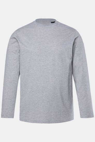 JP1880 Long Sleeve OEKO-TEX T-Shirt Grey - T-shirts - T-shirts Homem Tamanhos Grandes