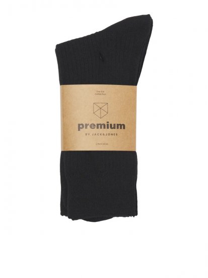 Jack & Jones Premium Meias Preto pack de 2 - Roupa Interior & natação - Roupa interior Homem Tamanhos Grandes