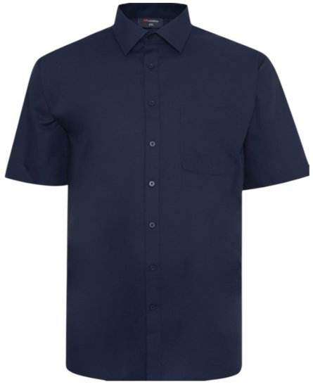 Espionage SH147 Camisa de Manga Curta Azul Marinho - Camisas - Camisas Homem Tamanhos Grandes