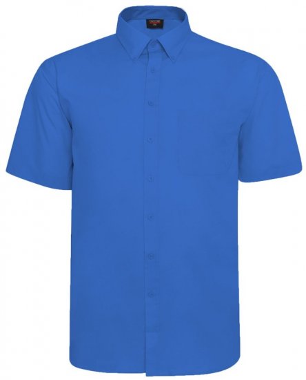 Espionage SH149 camisa de manga curta azul - Camisas - Camisas Homem Tamanhos Grandes