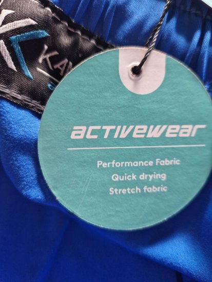 Kam Jeans AP004 Active Performance Shorts Royal Blue - Calças & calções de fato de treino - Calças de Fato de Treino Tamanhos Grandes 