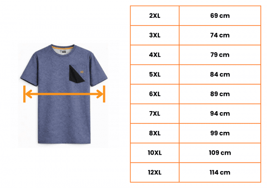 Motley Denim Milan T-shirt Índigo claro - T-shirts - T-shirts Homem Tamanhos Grandes