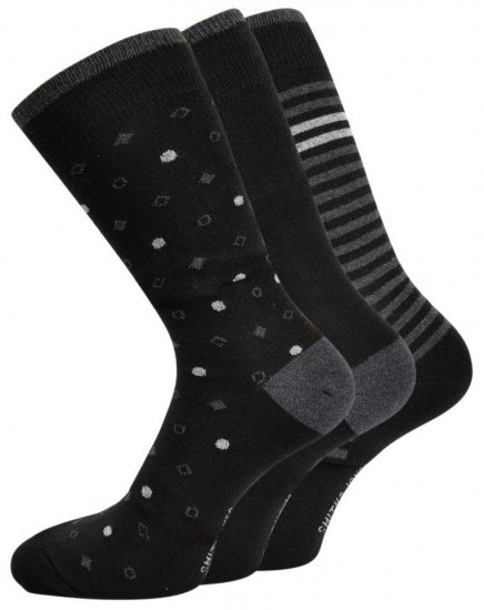 Smith & Jones Smitty 3-pack Socks (46-49) - Roupa Interior & natação - Roupa interior Homem Tamanhos Grandes