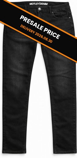 Motley Denim Soho 5-Pocket Jeans Black - Jeans & calças - Jeans & Calças Tamanhos Grandes Homem