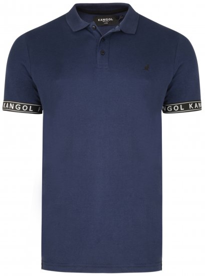 Kangol Steep Polo Navy - Pólos - Pólos Tamanhos Grandes Homem