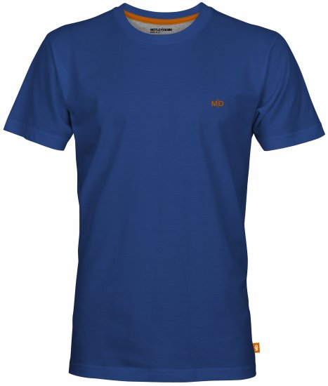 Motley Denim Stockholm T-shirt Royal Blue - T-shirts - T-shirts Homem Tamanhos Grandes