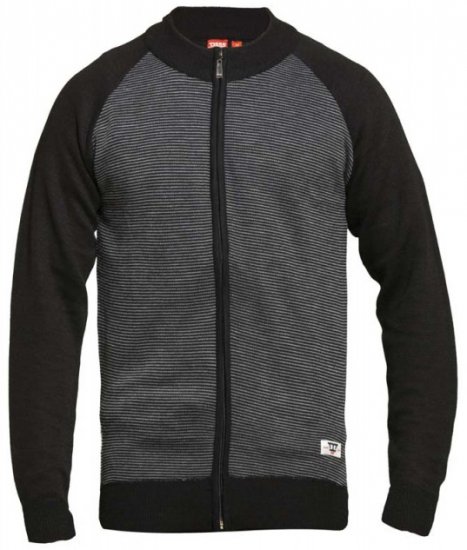 D555 Tanner Sweater Black - Sweatshirts & hoodies - Sweatshirt & Camisolas com Capuz tamanhos grandes