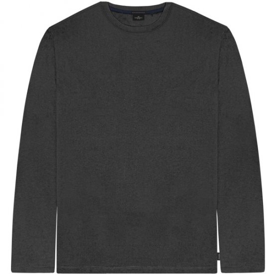 Double Outfitters TS-9170 Long Sleeve T-Shirt Anthracite - T-shirts - T-shirts Homem Tamanhos Grandes
