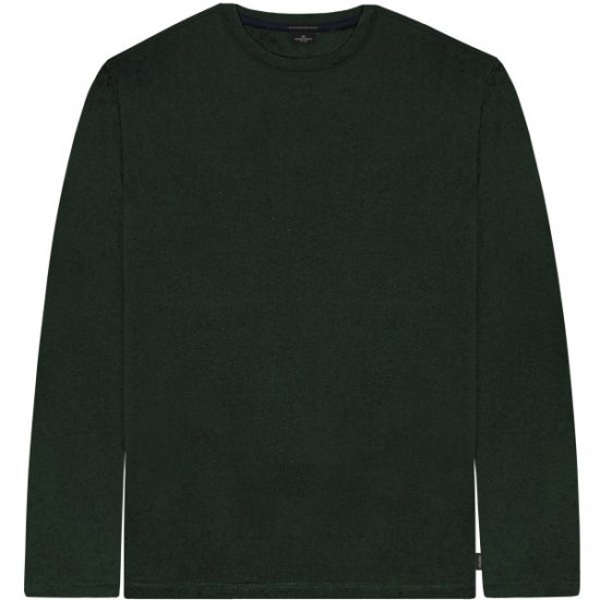 Double Outfitters TS-9170 Long Sleeve T-Shirt Forest Green - T-shirts - T-shirts Homem Tamanhos Grandes