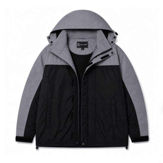 Kam Jeans 439 Softshell Jacket Black - Casacos - Casacos Homem Tamanhos Grandes