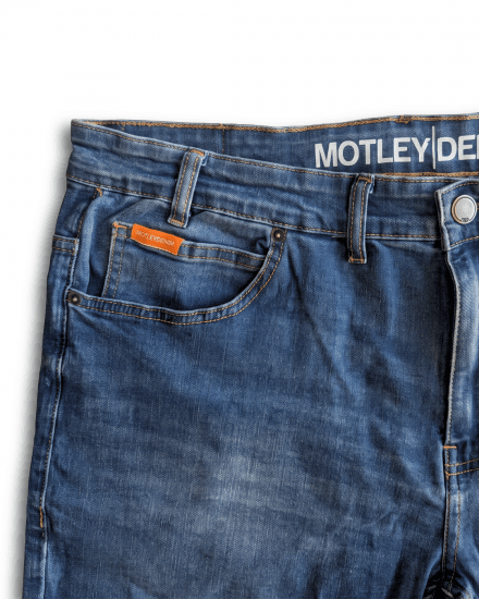 Motley Denim Soho 5-Pocket Jeans Blue Wash - Jeans & calças - Jeans & Calças Tamanhos Grandes Homem