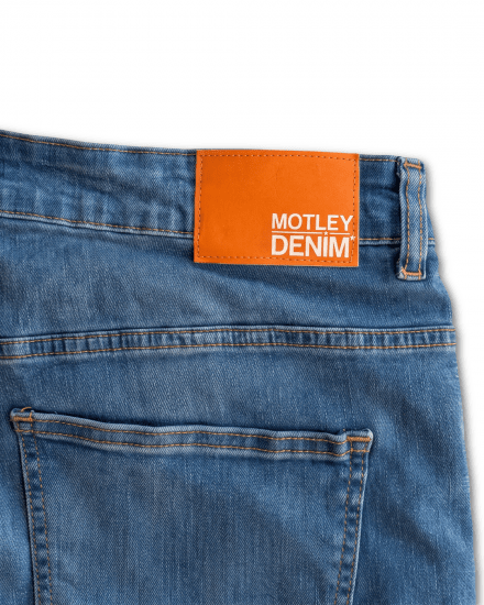 Motley Denim Soho 5-Pocket Jeans Blue Wash - Jeans & calças - Jeans & Calças Tamanhos Grandes Homem