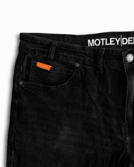Motley Denim Soho 5-Pocket Jeans Black - Jeans & calças - Jeans & Calças Tamanhos Grandes Homem