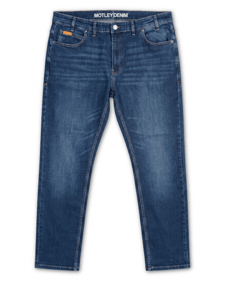 Motley Denim Soho 5-Pocket Jeans Mid Wash - Jeans & calças - Jeans & Calças Tamanhos Grandes Homem