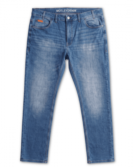 Motley Denim Soho 5-Pocket Jeans Blue Wash - Jeans & calças - Jeans & Calças Tamanhos Grandes Homem