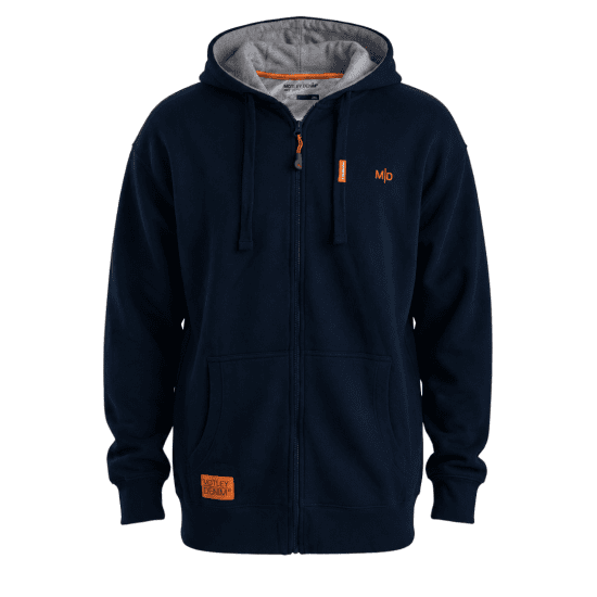 Motley Denim Copenhagen Hoodie Navy - Sweatshirts & hoodies - Sweatshirt & Camisolas com Capuz tamanhos grandes