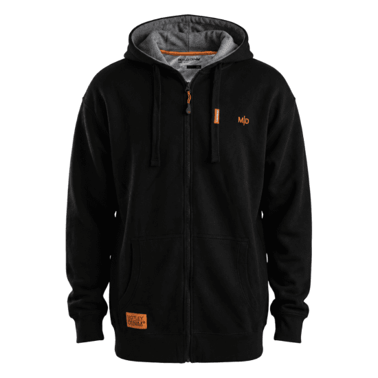 Motley Denim Copenhagen Hoodie Black - Sweatshirts & hoodies - Sweatshirt & Camisolas com Capuz tamanhos grandes