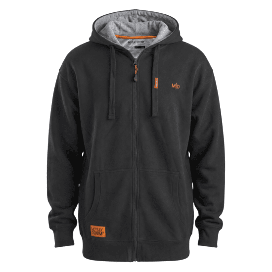 Motley Denim Copenhagen Hoodie Charcoal - Sweatshirts & hoodies - Sweatshirt & Camisolas com Capuz tamanhos grandes