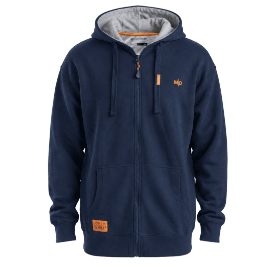 Motley Denim Copenhagen Hoodie Dark Indigo - Sweatshirts & hoodies - Sweatshirt & Camisolas com Capuz tamanhos grandes