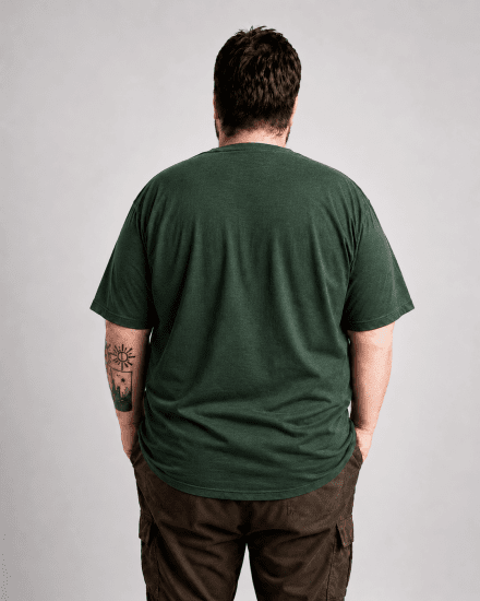 Motley Denim Milan T-shirt Verde racing - T-shirts - T-shirts Homem Tamanhos Grandes